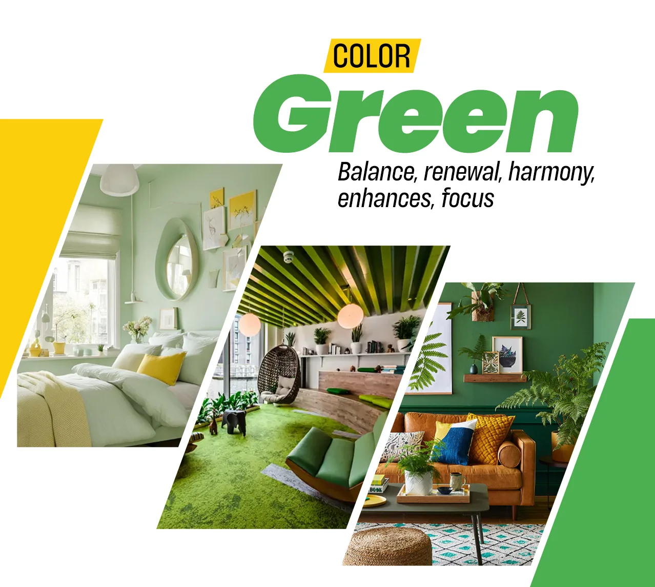 Artboard 10 | European Flooring Green color psychology in hardwood flooring for interior design is balance, renewal, harmony, enhancements, and focus.