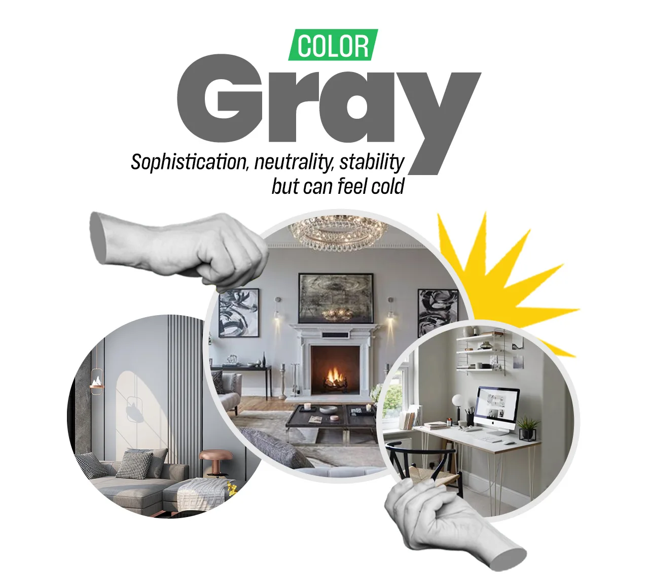 Artboard 2 | European Flooring Gray color psychology in hardwood flooring for interior design is sophistication, neutrality, and stability but can feel cold.