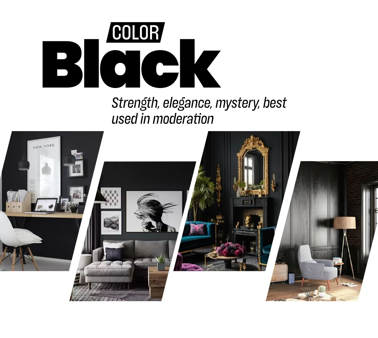 Artboard 3 | European Flooring Black color psychology in hardwood flooring for interior design is strength, elegance, and mystery. best used in moderation.