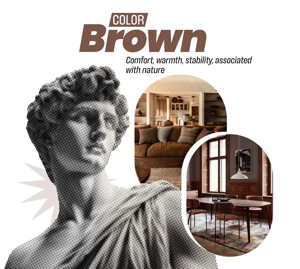 Artboard 5 | European Flooring Brown color psychology in hardwood flooring for interior design is comfort, warmth, and stability. associated with nature.