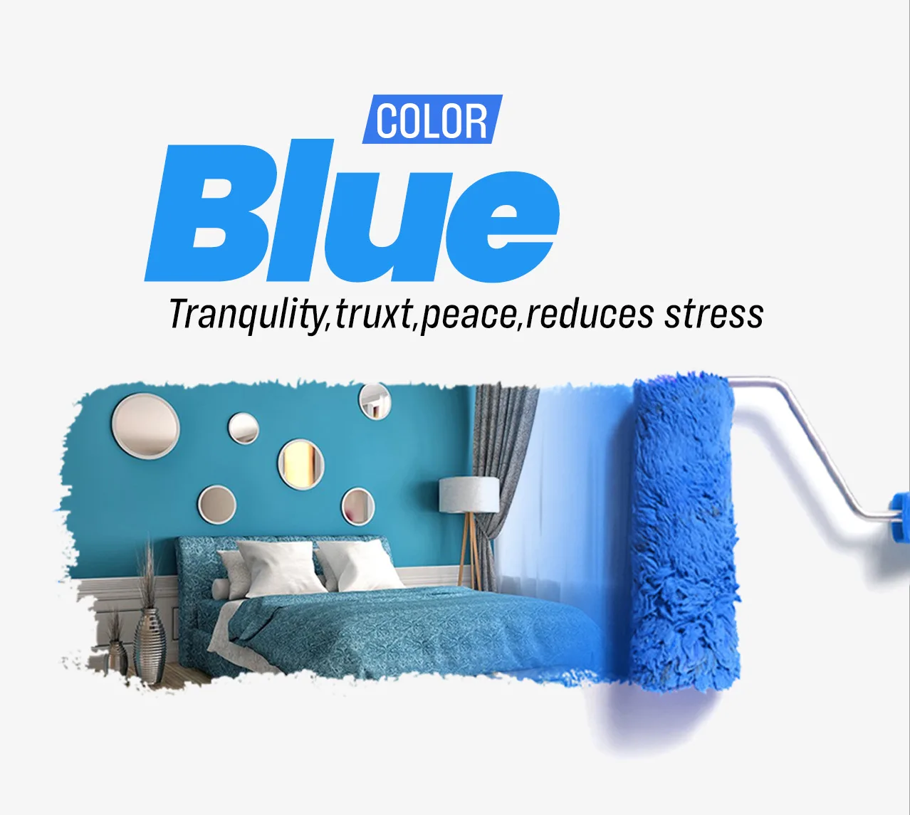 Artboard 9 | European Flooring Blue color psychology in hardwood flooring for interior design is tranquility, trust, and peace. Reduce stress.